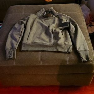 Side 1/4 zip sweat shirt
